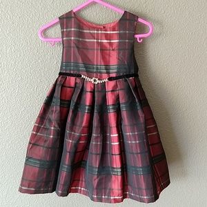 Pippa & Julie Checkered Formal Dress